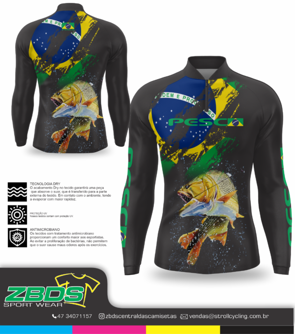 CAMISETA PESCA  #1104