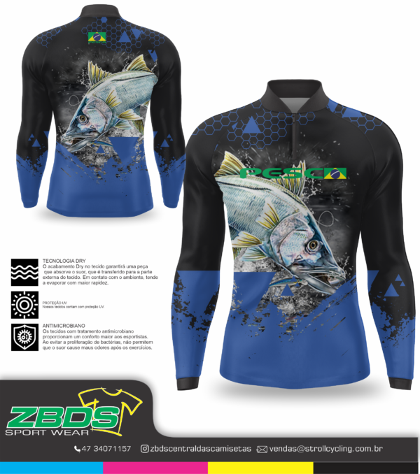 CAMISETA PESCA  #1105